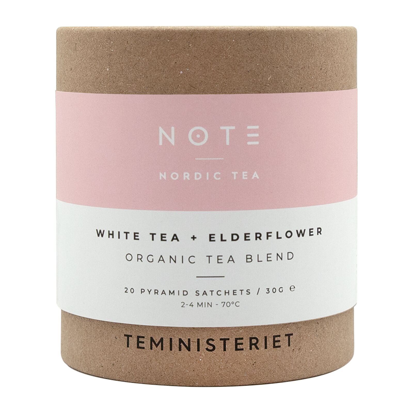 Teministeriet Note White Tea Elderflower Organic vers 2 Tea