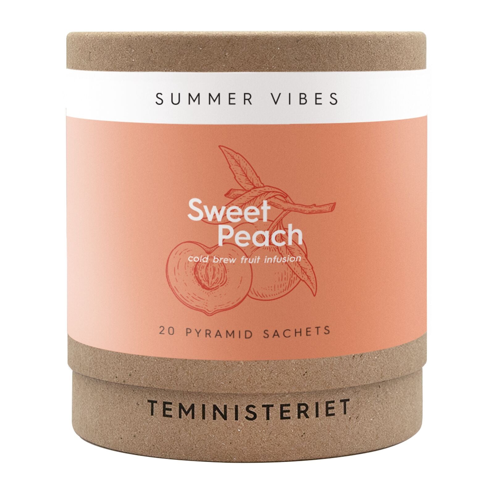 Teministeriet Summer Vibes Sweet Peach Te