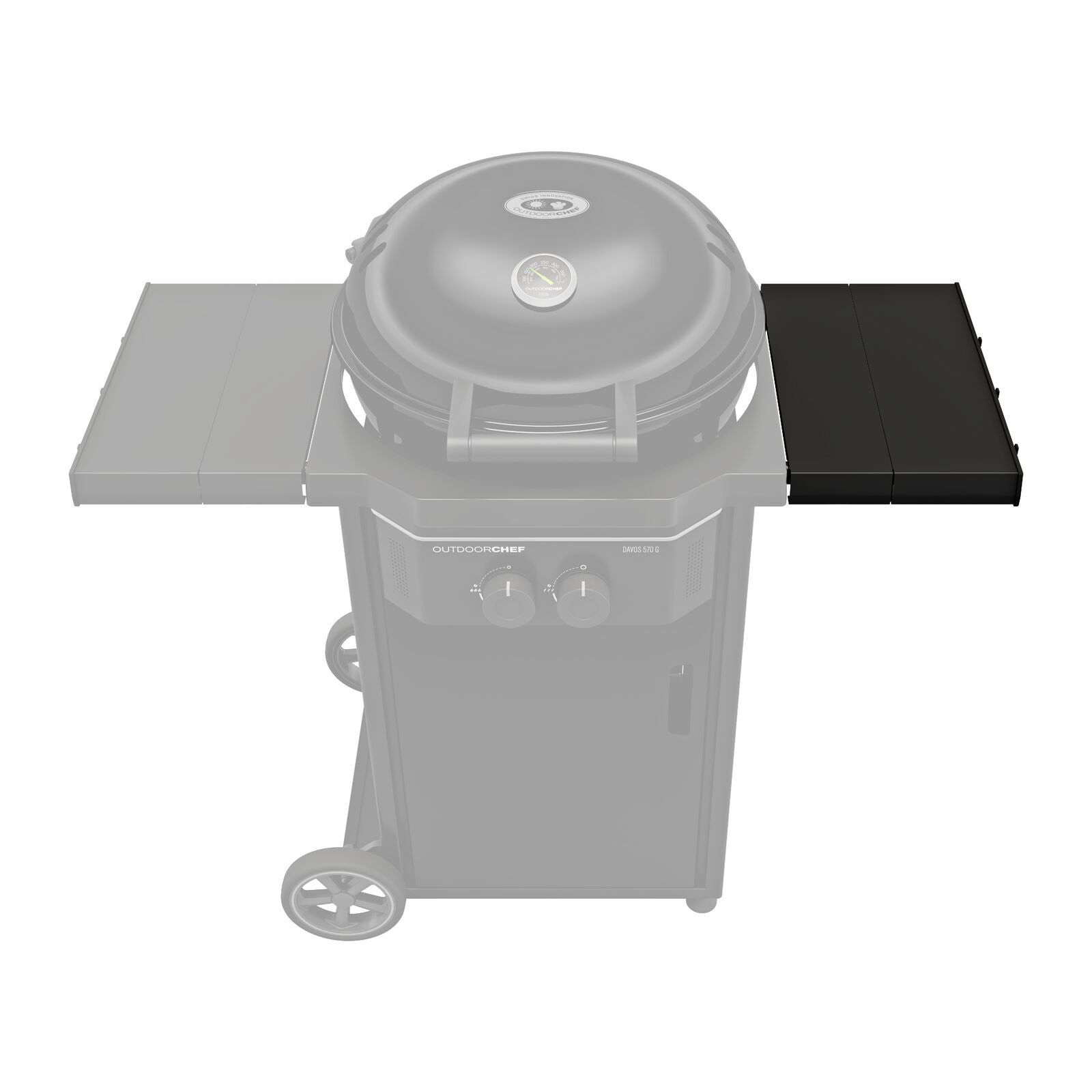 Outdoorchef UDVIDELSESBORD, DAVOS Sort