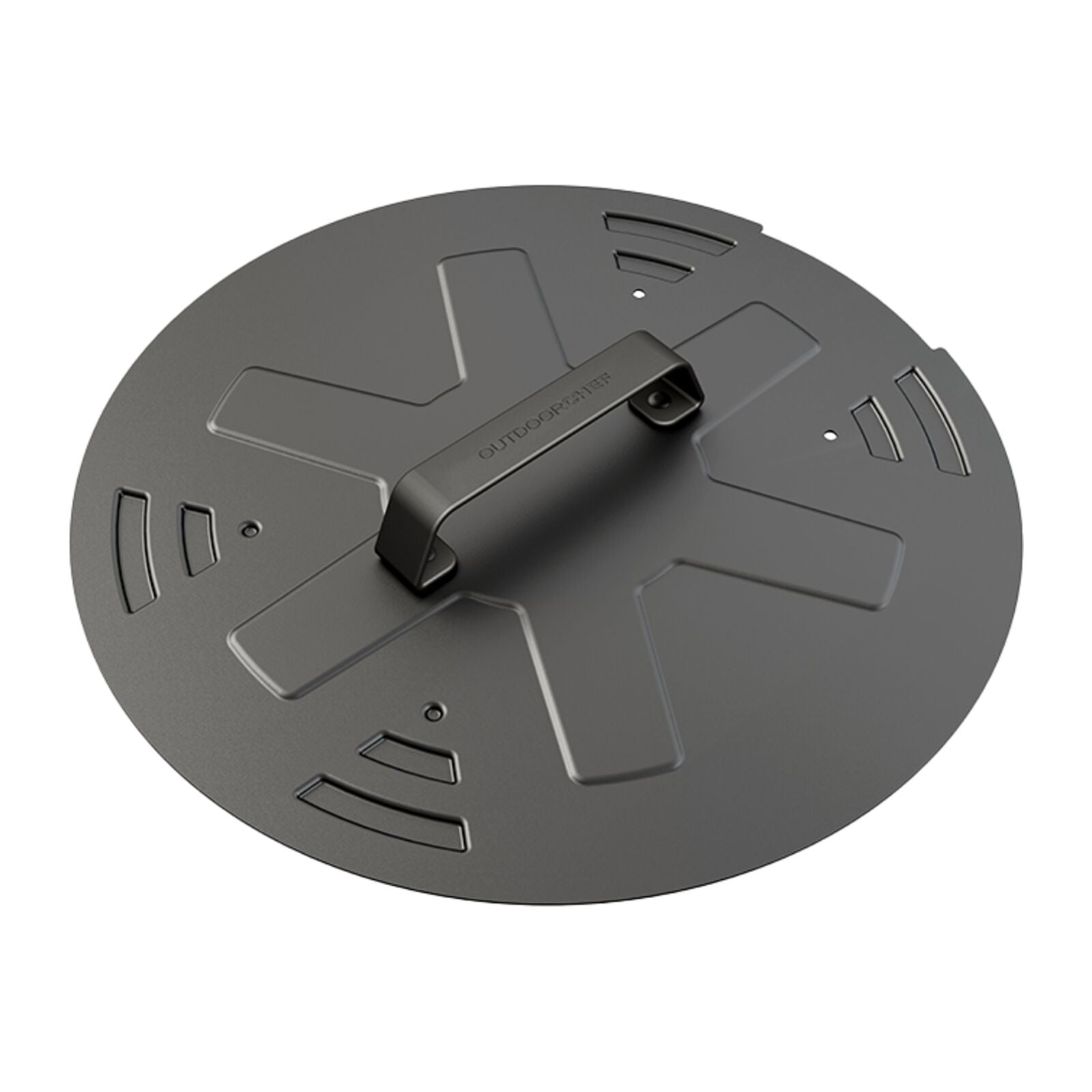 Outdoorchef Hiiliteräskansi 4-in-1 Musta