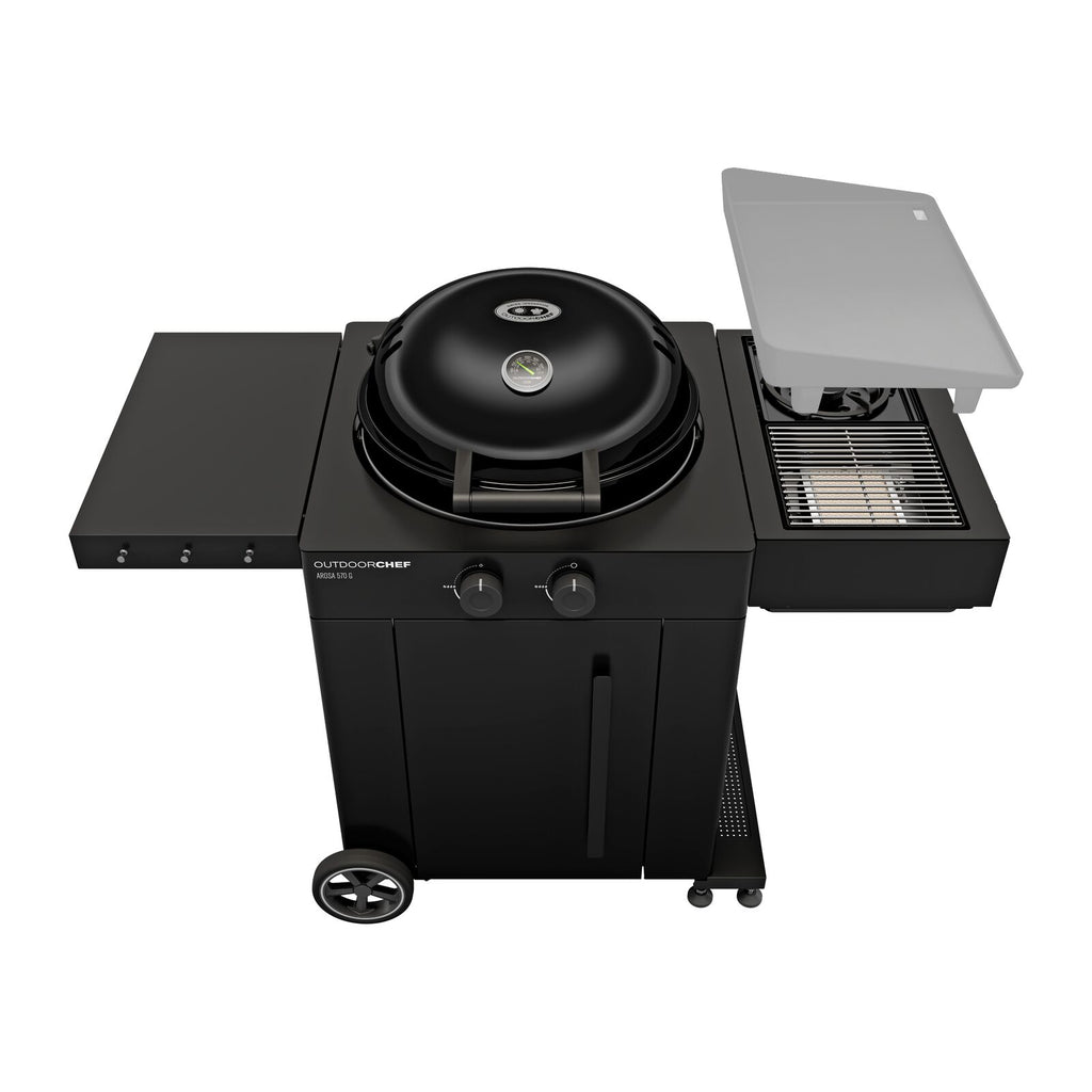 Outdoorchef Arosa 570 G Evo plus black 30mbar Gas BBQ Black
