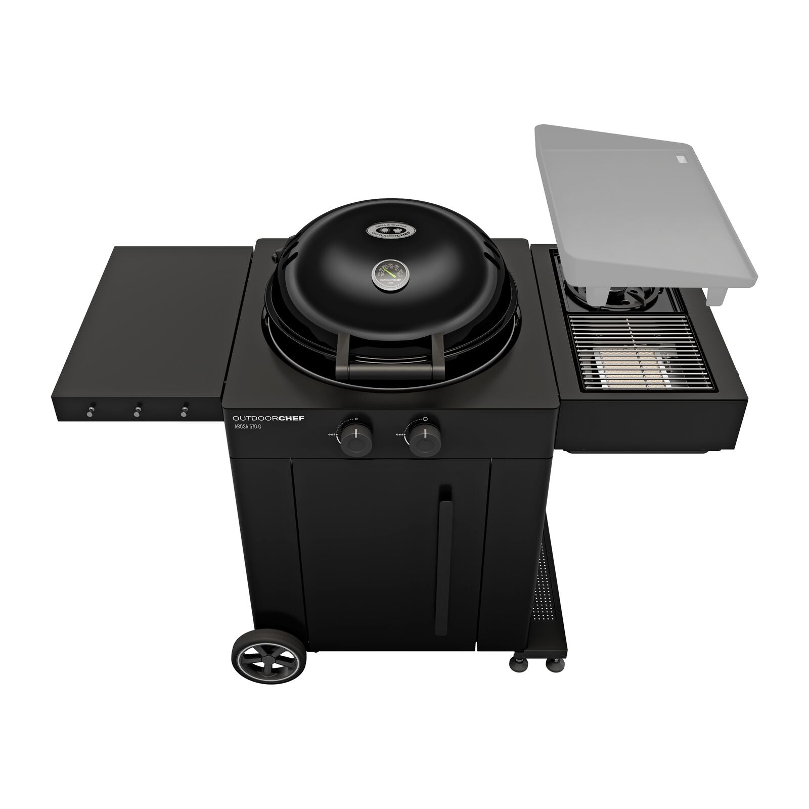 Outdoorchef AROSA 570 G EVO PLUS SORT 30MBAR Gasgrill Sort