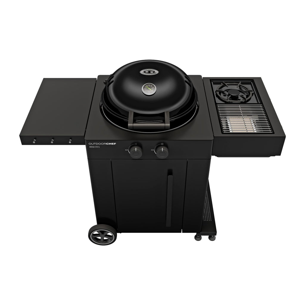 Outdoorchef Arosa 570 G Evo plus black 30mbar Gas BBQ Black