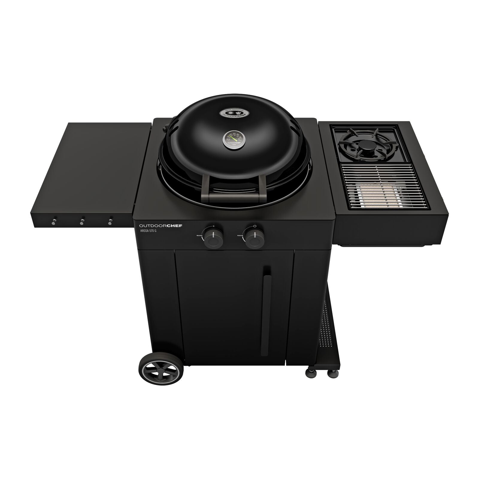 Outdoorchef AROSA 570 G EVO PLUS SORT 30MBAR Gasgrill Sort