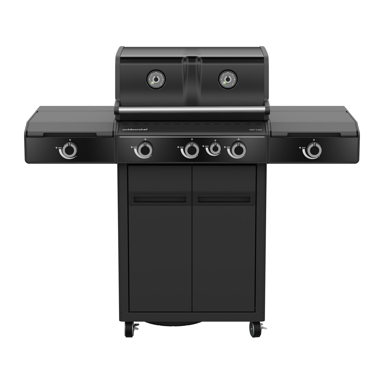 Outdoorchef BBQ STATION HEAT X-345 30MBAR Gasgrill Sort