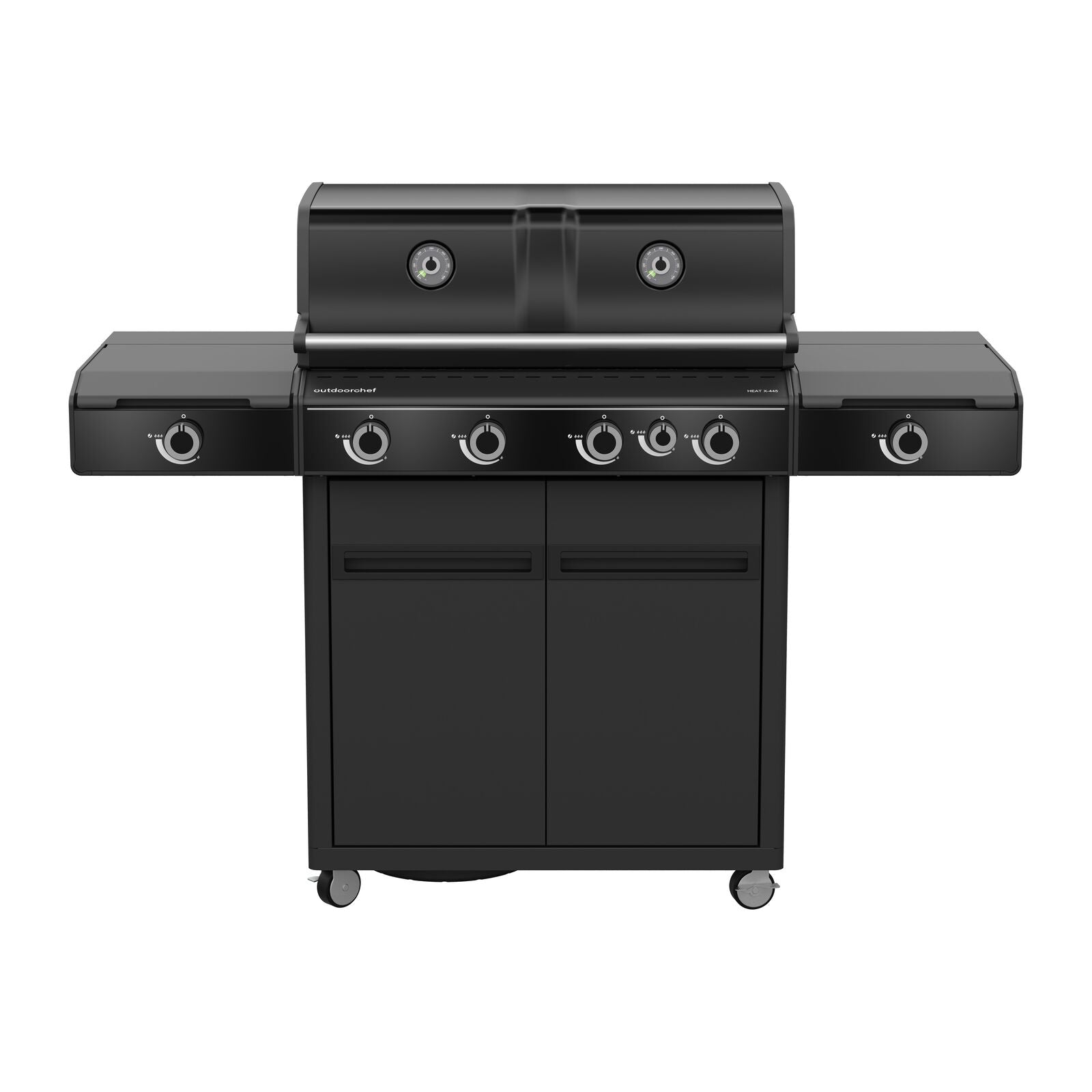 Outdoorchef BBQ STATION HEAT X-445 30MBAR Gasgrill Sort