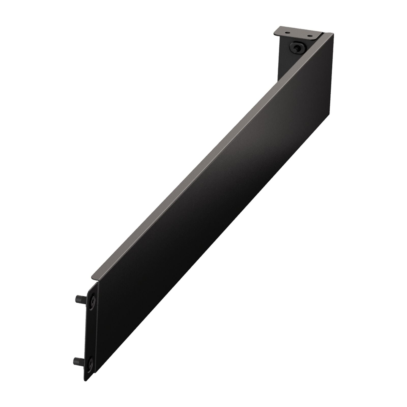 Outdoorchef sokkelpanel til varmeskab-modul – side sort