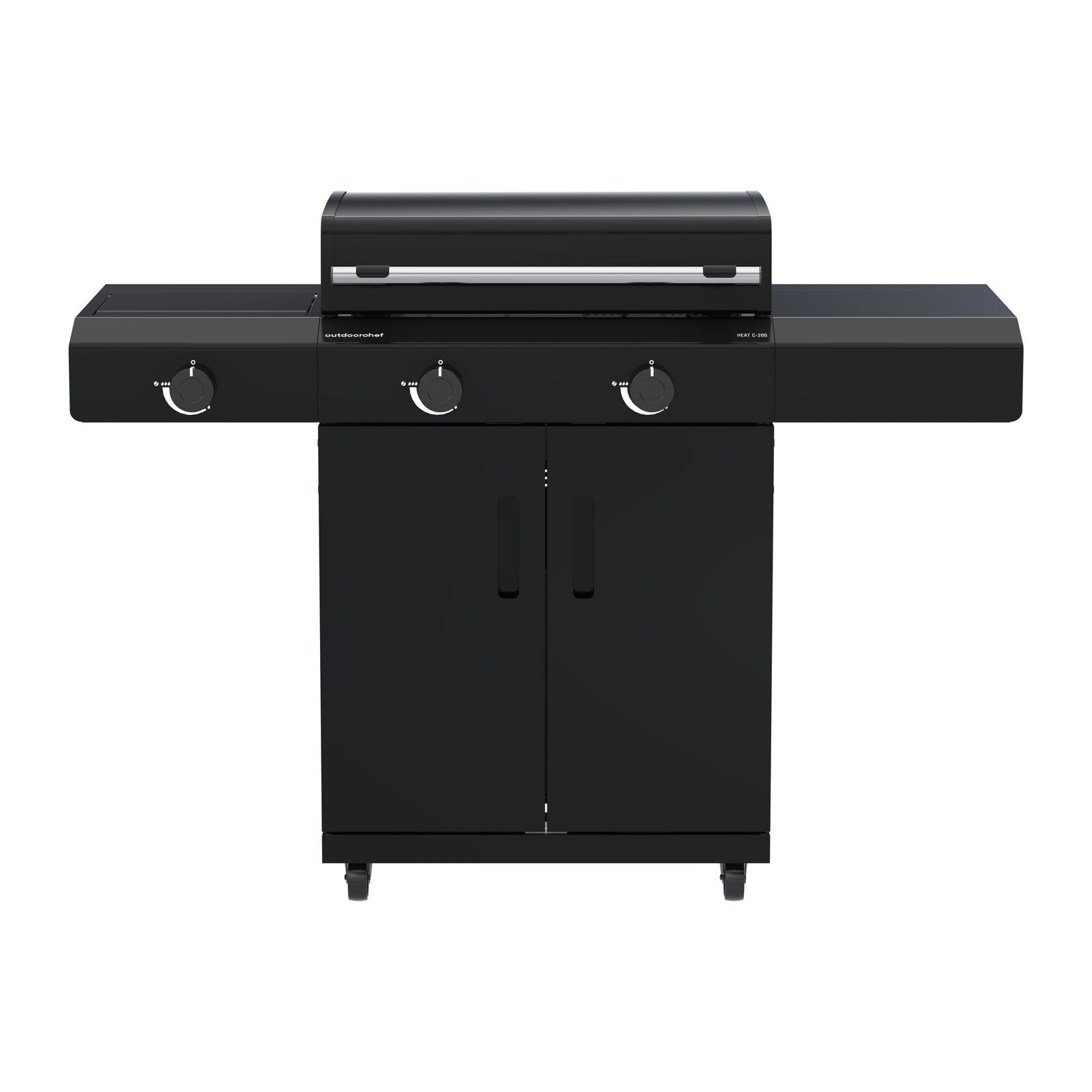 Outdoorchef BBQ station Heat C-265 30 mbar Gas BBQ Black