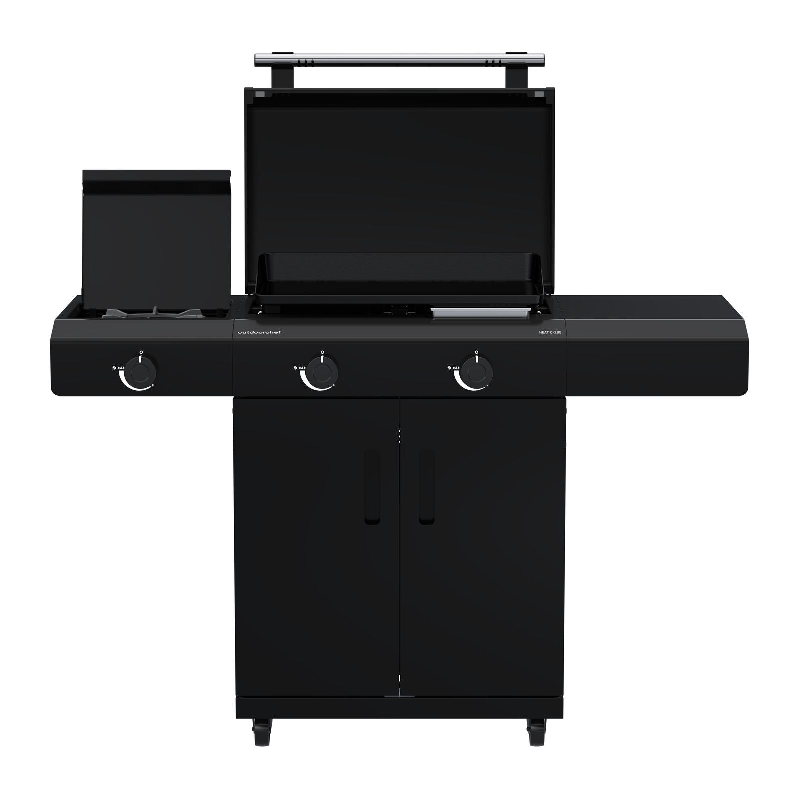 Outdoorchef BBQ station Heat C-265 30 mbar Gas BBQ Black