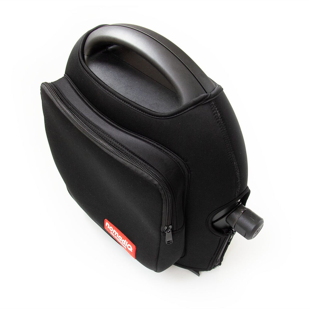 NomadiQ Beskyttelsespose med lomme Svart