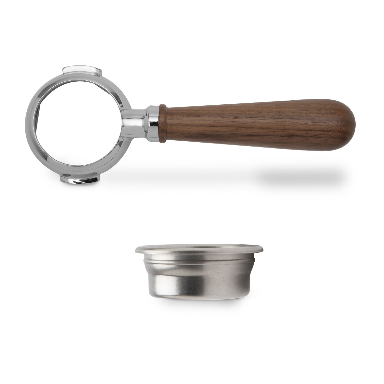 Lelit Bottomless Filter Walnut Wooden - PLA580W Walnut Wooden