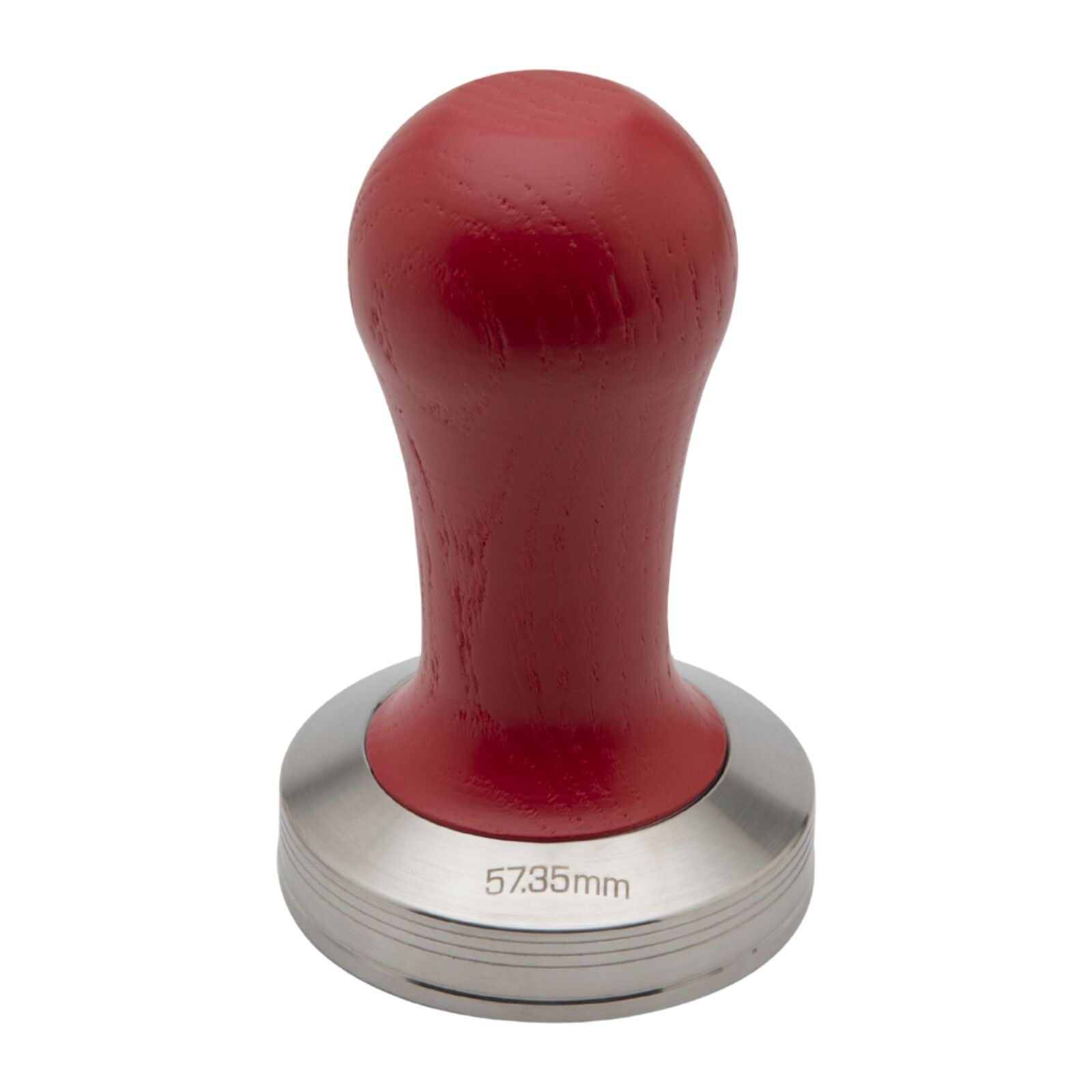 Lelit Tamper Red Wooden Handle - PLA471R Alu