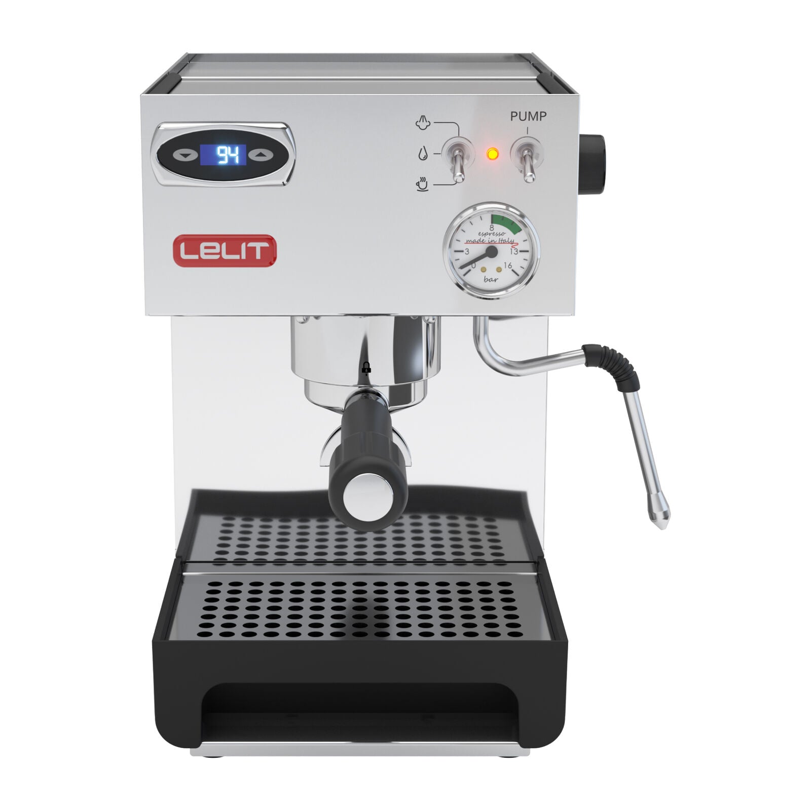 Lelit Anna - PL41TEM Espressomaskin Borstat Rostfritt Stål