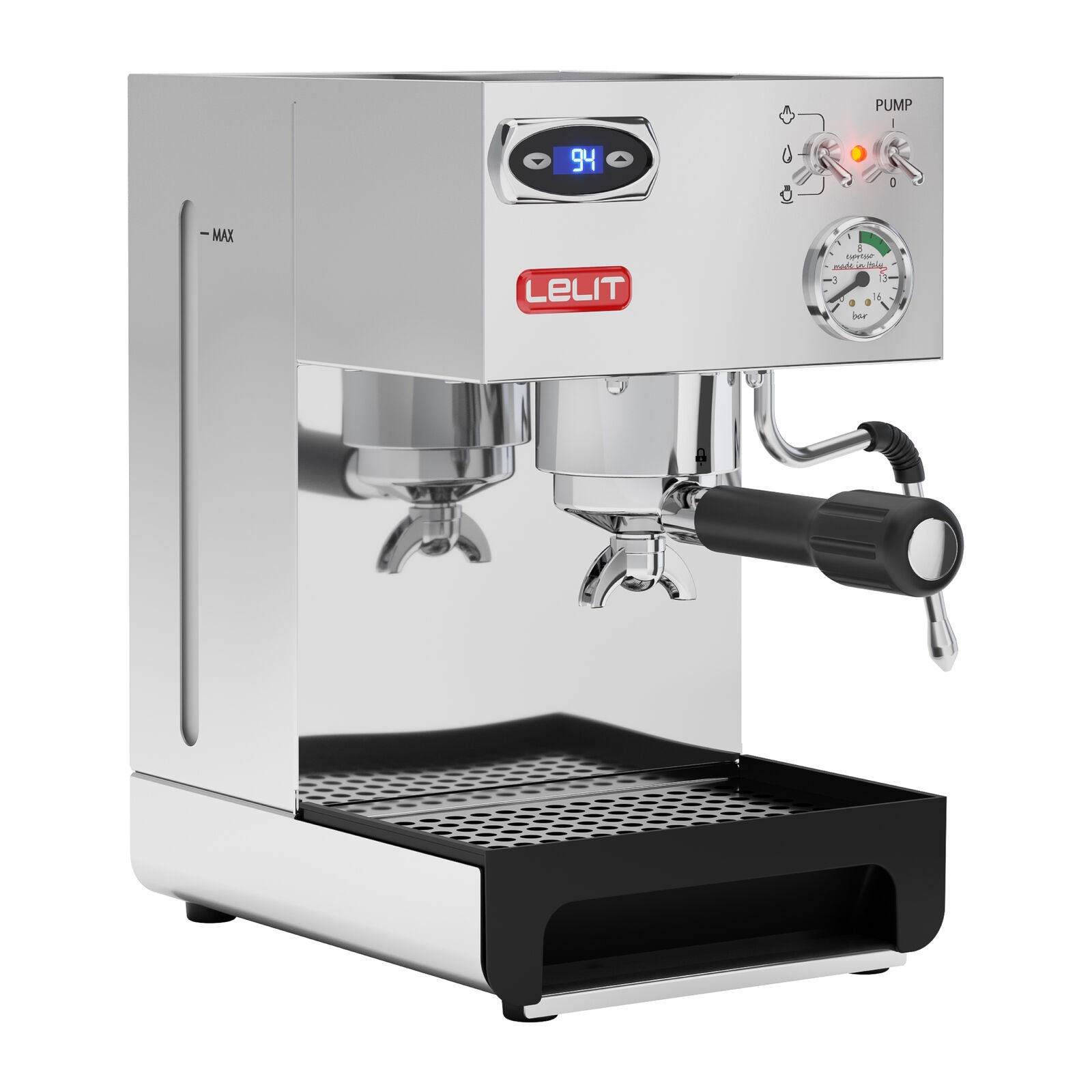 Lelit Anna - PL41TEM Espressomaskin Borstat Rostfritt Stål