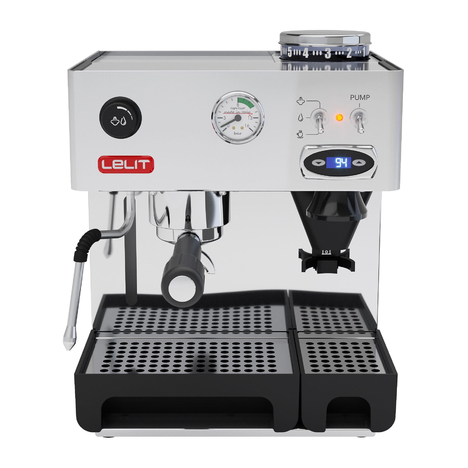 Lelit Anita - PL042TEMD Espresso machine Brushed Stainless Steel