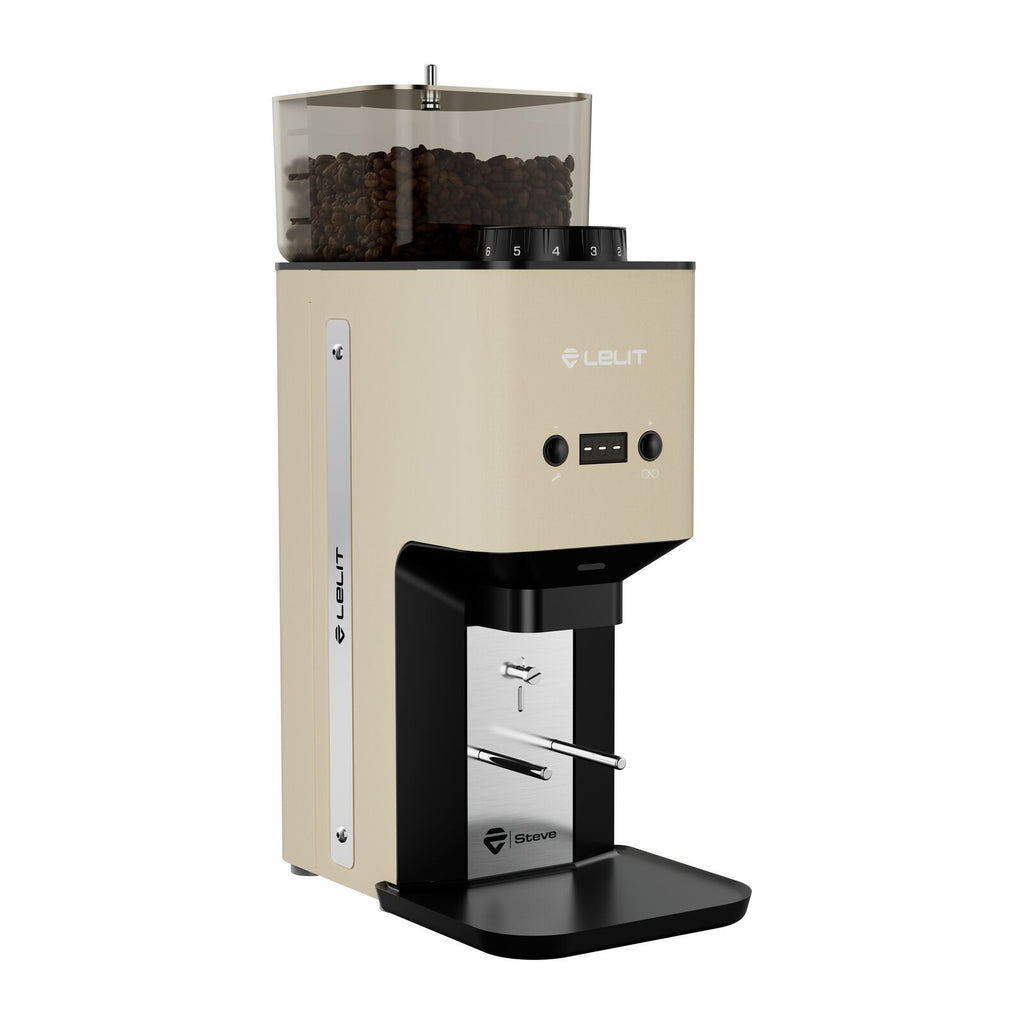 Lelit Steve Flat BURR GLD Type Q Coffee grinder Gold