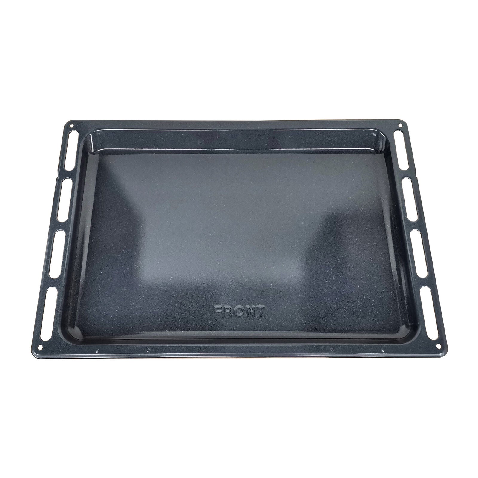 Witt Embrace deep tray Black enamelled
