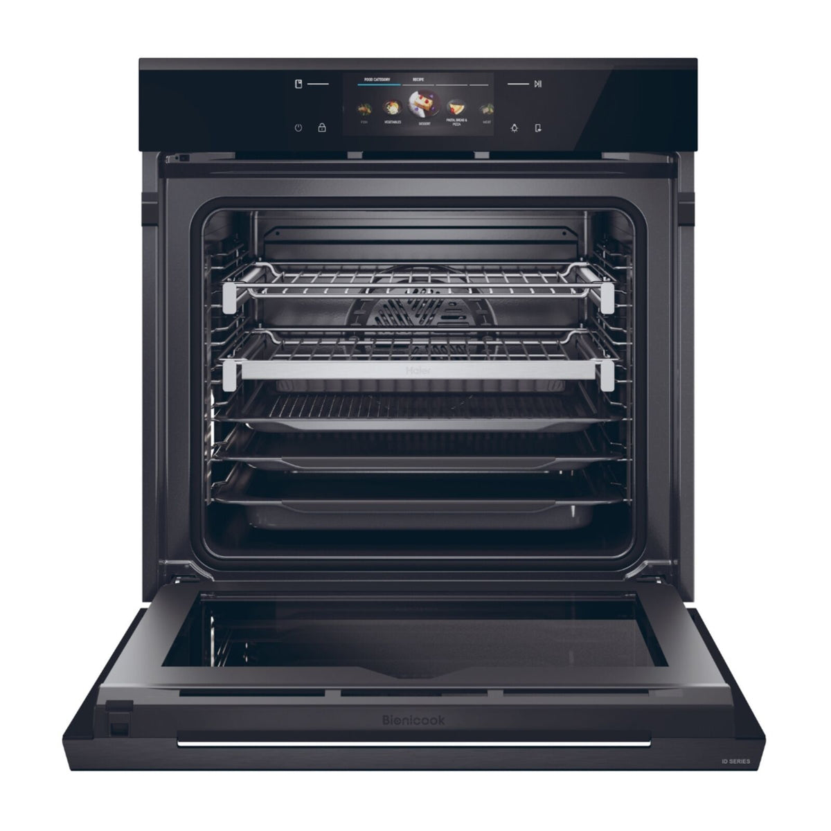 Haier H6 ID68M5YTB Indbygget ovn Sort