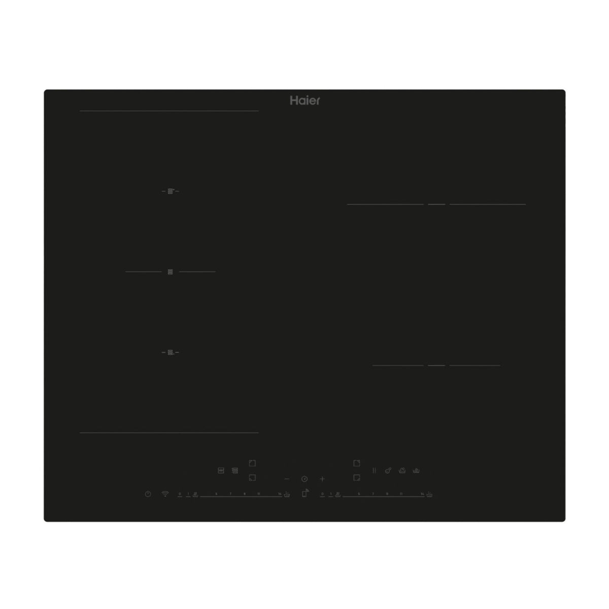 Haier HAIF64DCS Induction hob Black