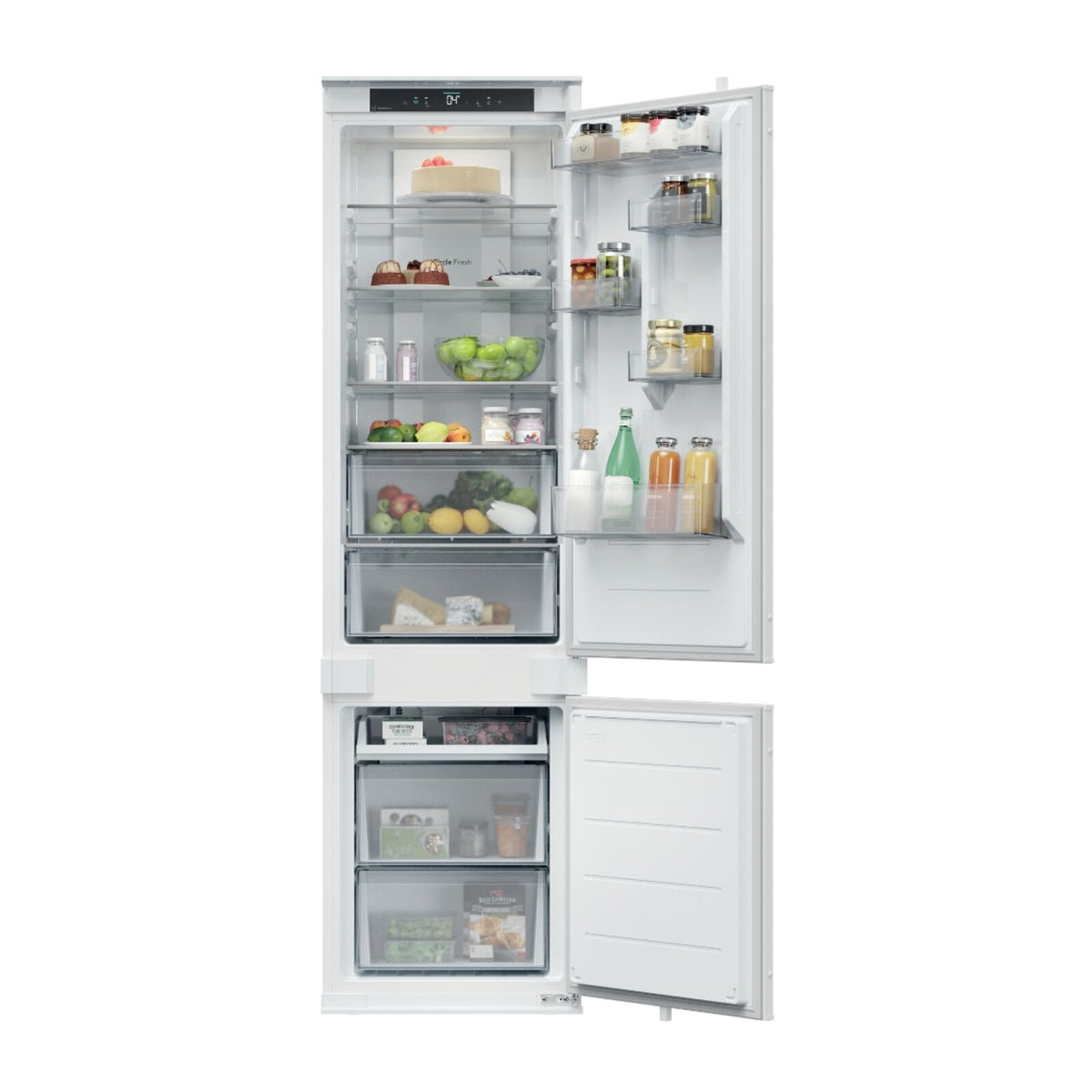 Candy CNBQT3519EW Fridge-freezer Integrated