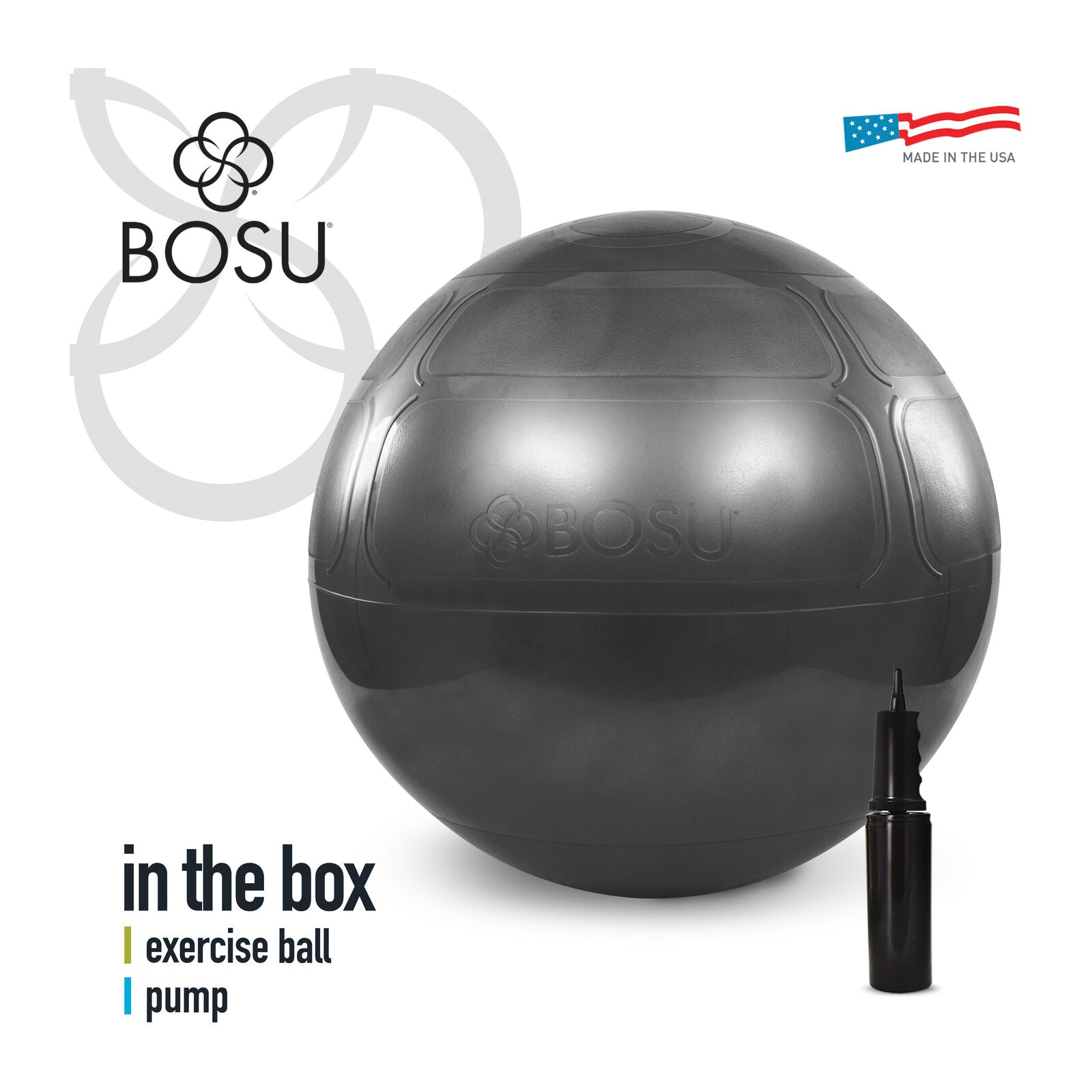 BOSU Exercise Ball 55 cm Fitness ball Grey