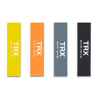 TRX set of 4 pcs. Mini band Black