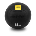 TRX HexGrip, 35 cm, 14 kg Medicine ball Black