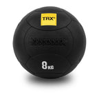 TRX HexGrip, 35 cm, 8 kg Medicine ball Black