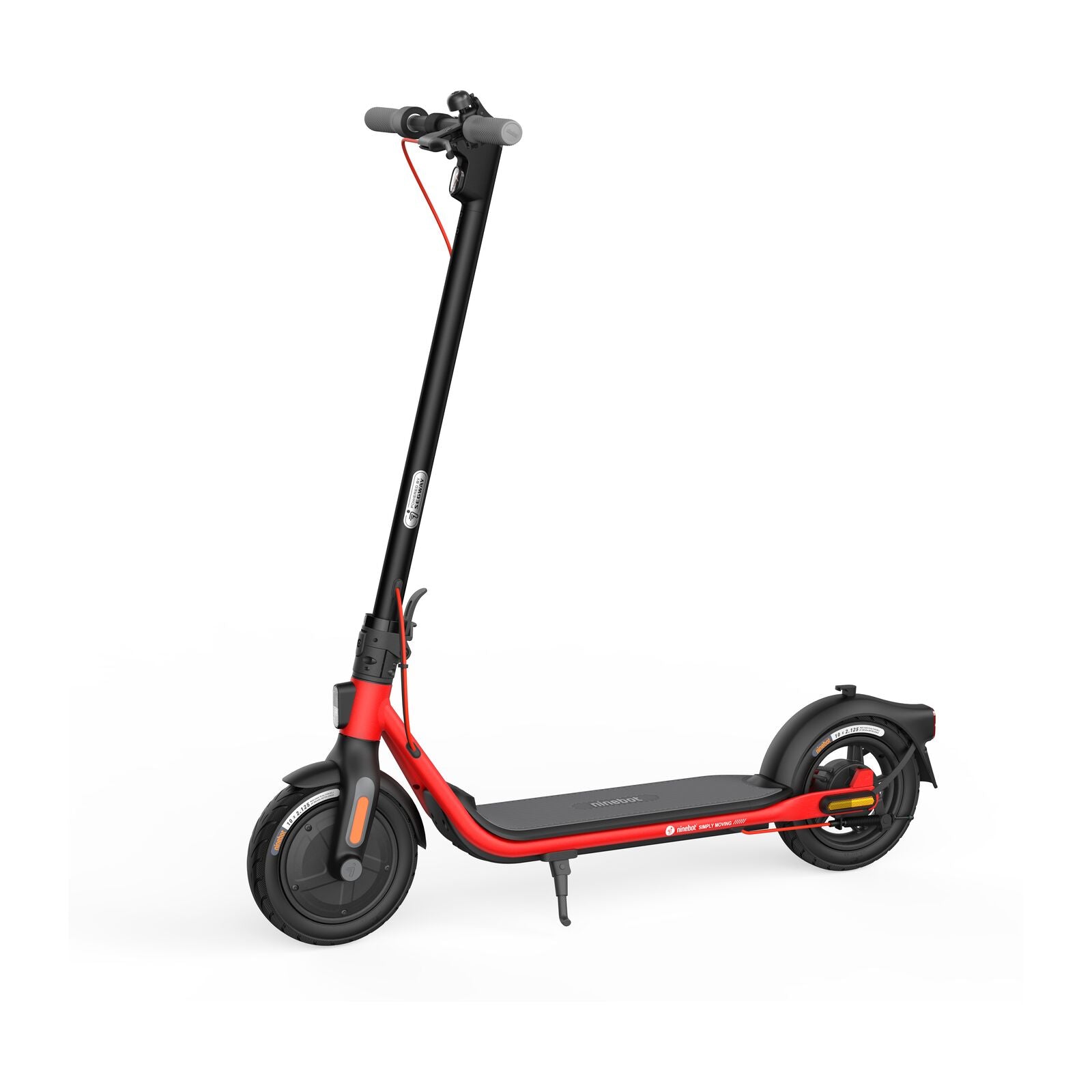 Segway Ninebot Kickscooter D38E Rød, Mørk Grå