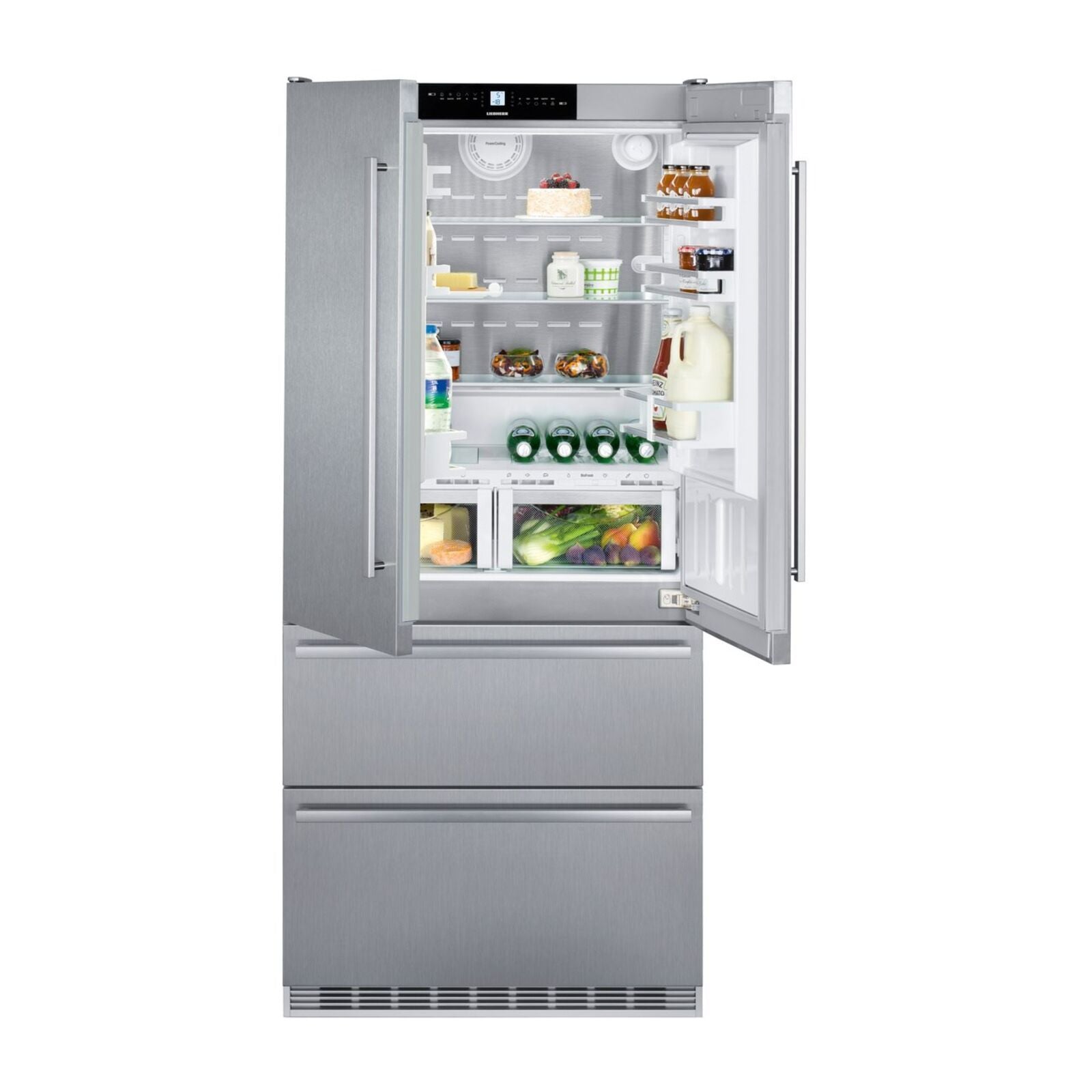 Liebherr CBNes 6256-25 001 Fridge/freezer Stainless Steel