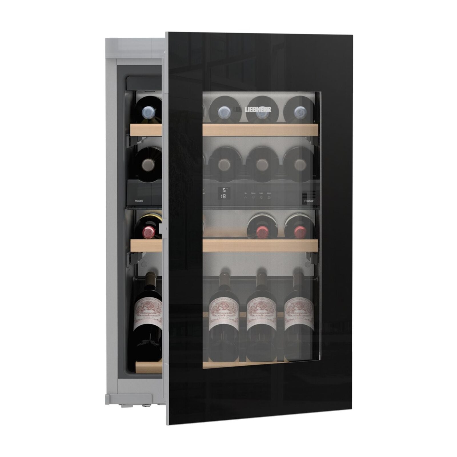 Liebherr Vinidor EWTgb 1683-21 001 Built-in wine Black