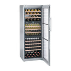 Liebherr Vinidor WTes 5872-22 001 Fritstående vinskab Rustfrit stål