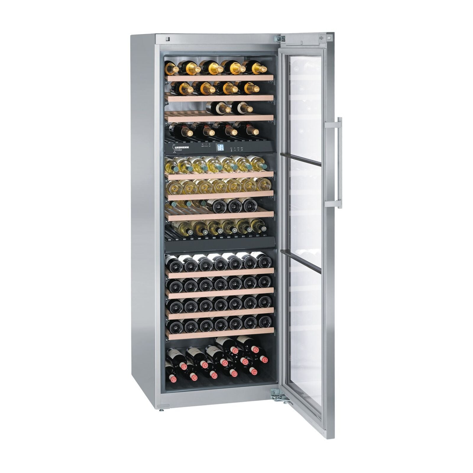 Liebherr Vinidor WTes 5872-22 001 Fritstående vinskab Rustfrit stål