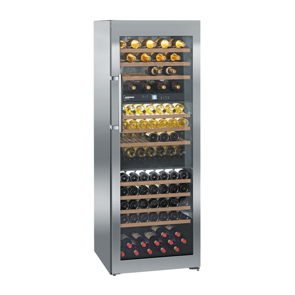 Liebherr Vinidor WTes 5872-22 001 Fritstående vinskab Rustfrit stål