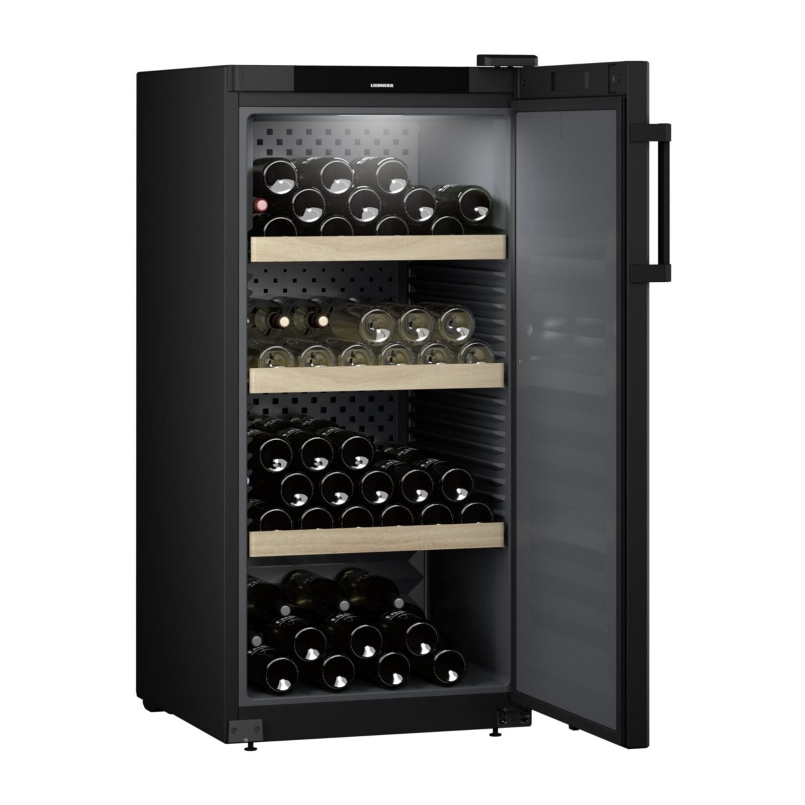 Liebherr GrandCru WSbl 4201-20 001 Frittstående vinskap Svart