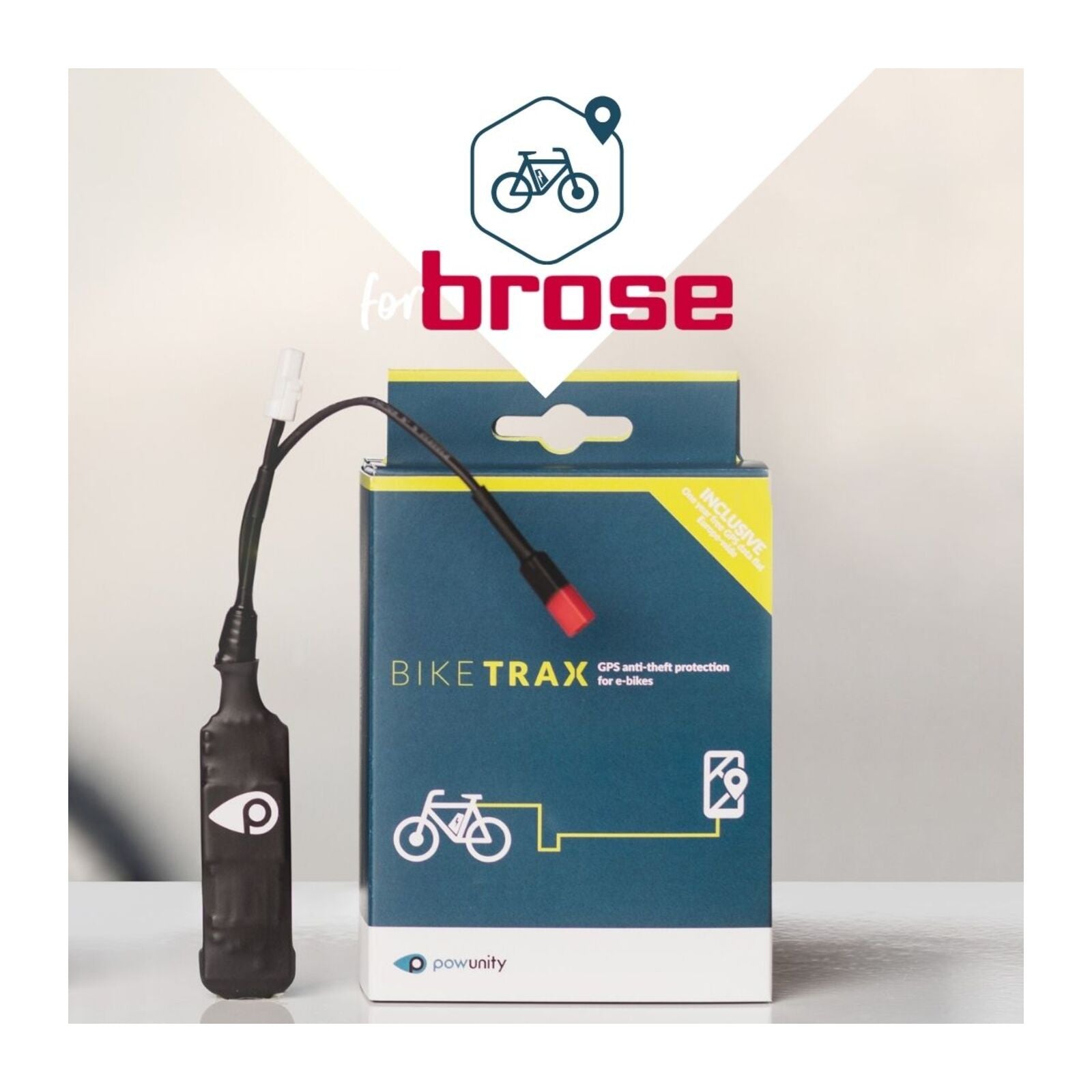 Powunity BikeTrax Brose Specialized  Black