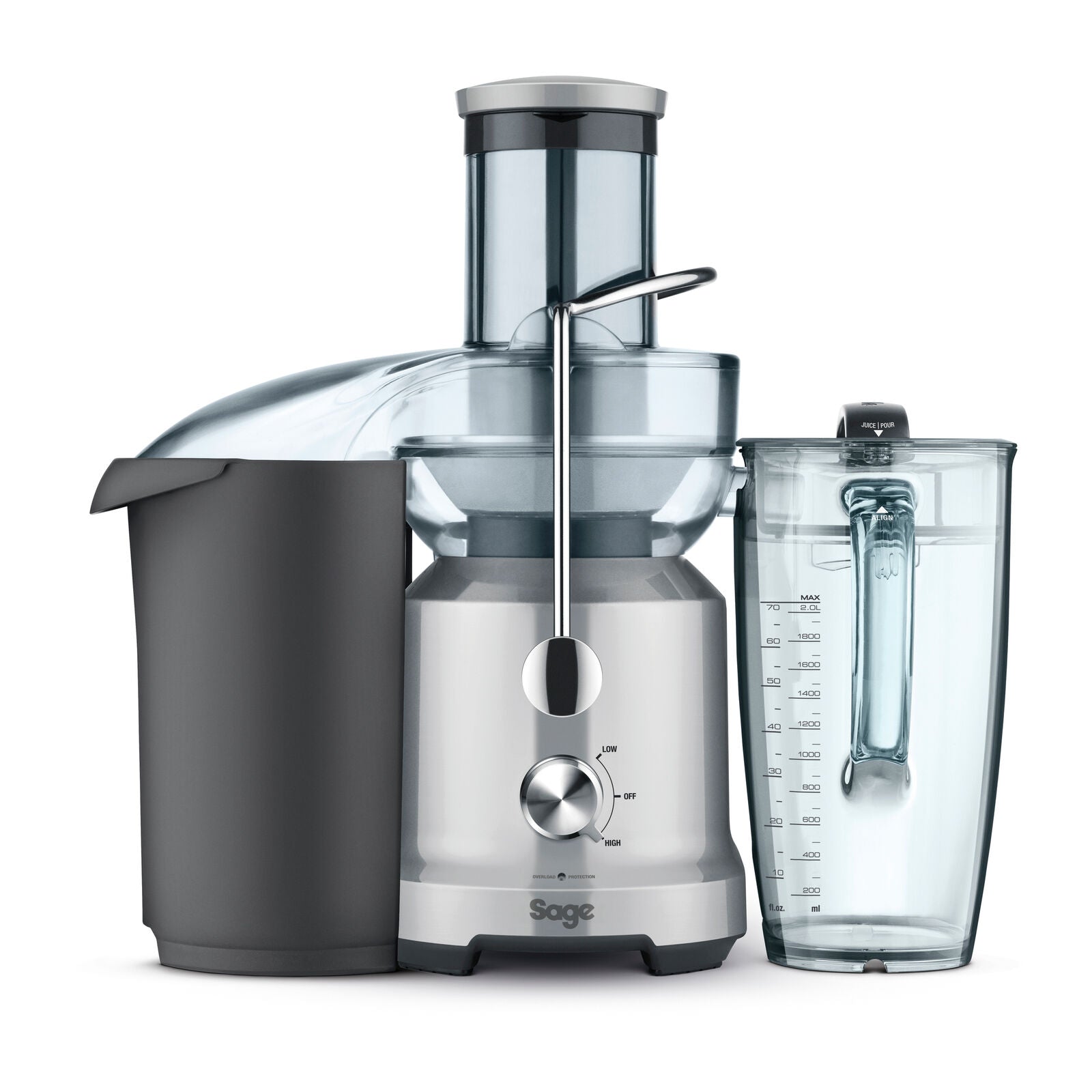 Sage SJE430SIL Juicemaskin Sølv