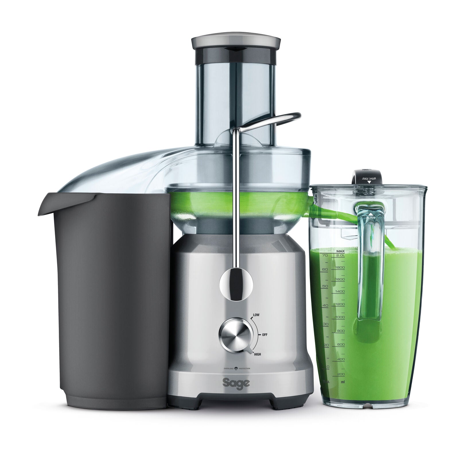 Sage SJE430SIL Juicemaskin Sølv