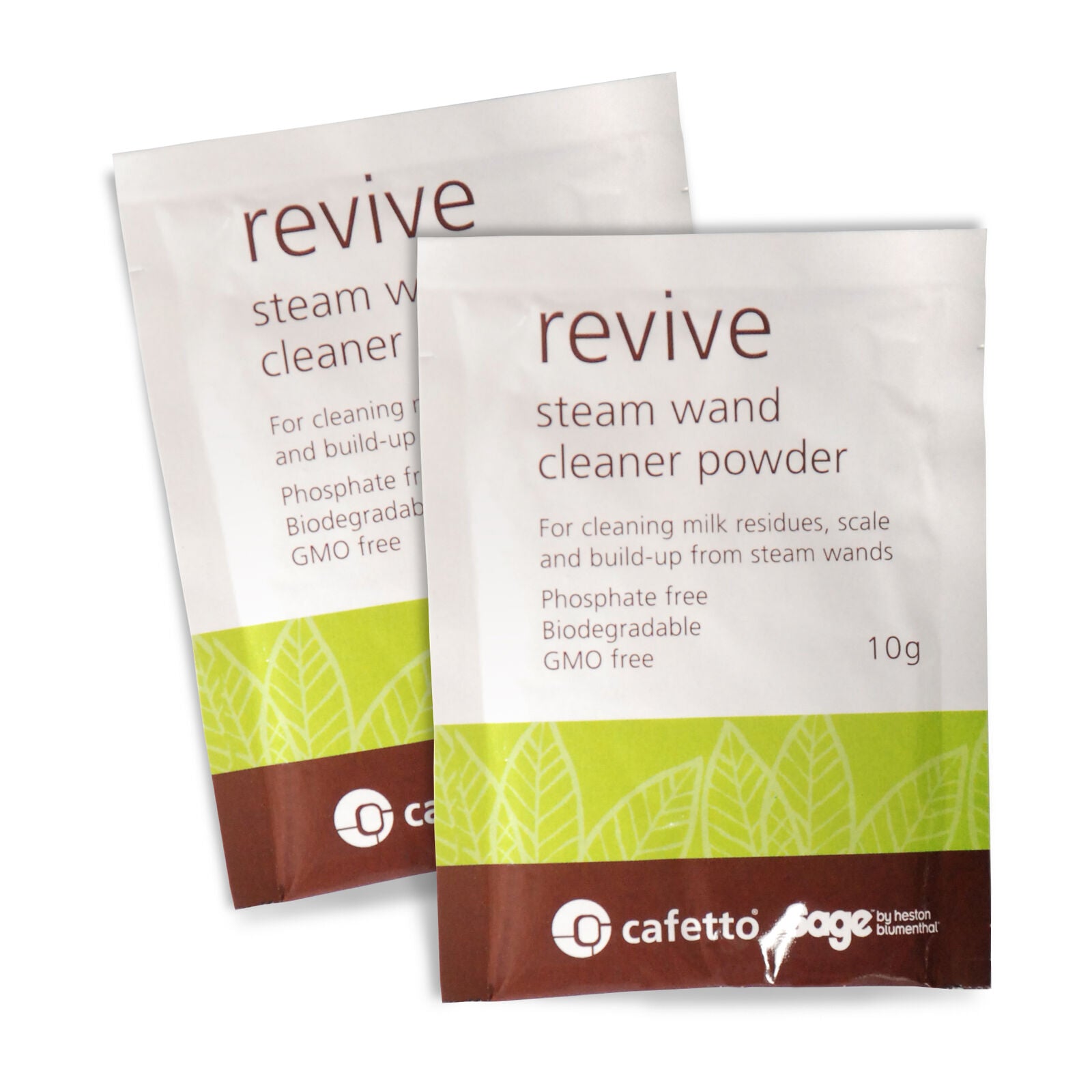 Sage SES006 10xClean pulver for melkesteamer Hvit