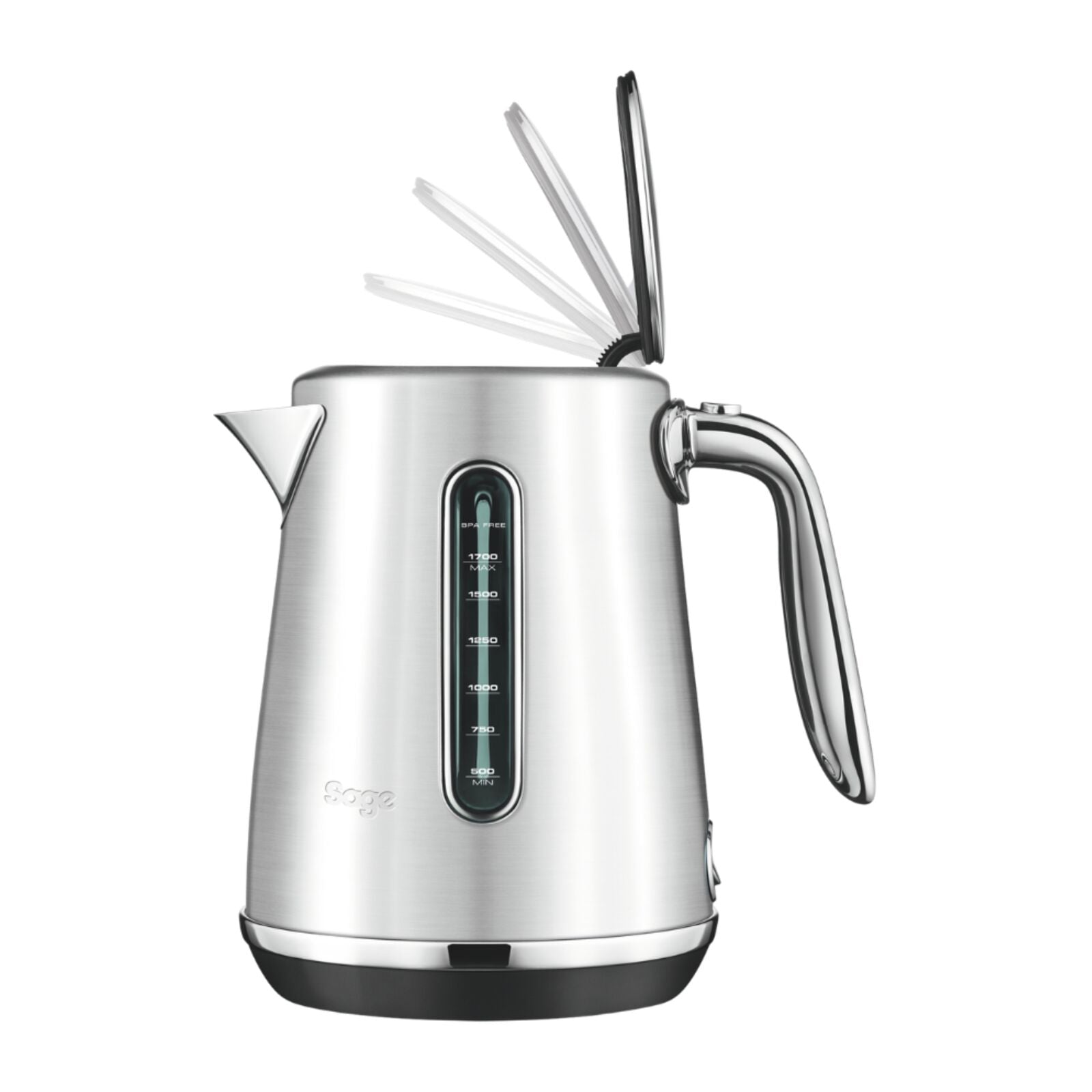 Sage SKE735BSS Vedenkeitin, harjattu teräs