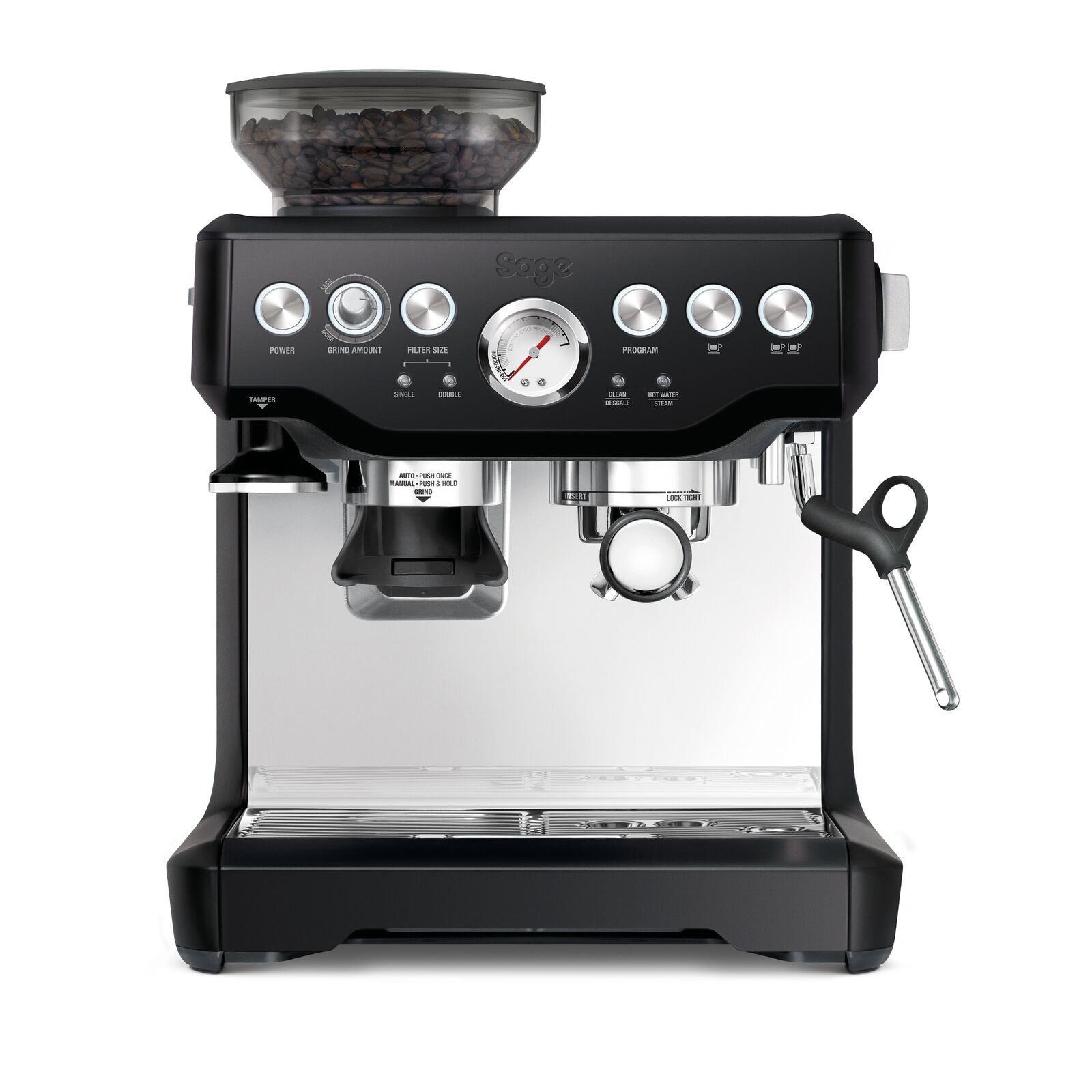 Sage SES875BTR Barista Express Espresso machine Black Truffle