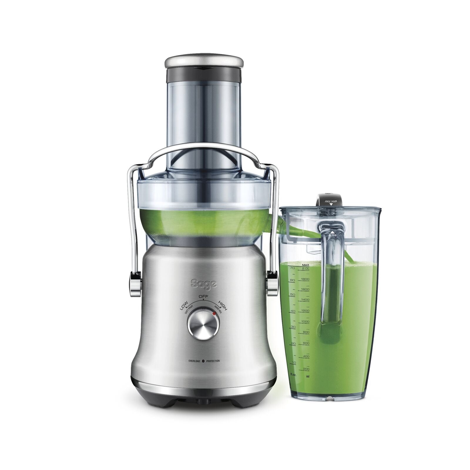 Sage SJE530BSS Nutri Plus Juicemaskin Børstet stål