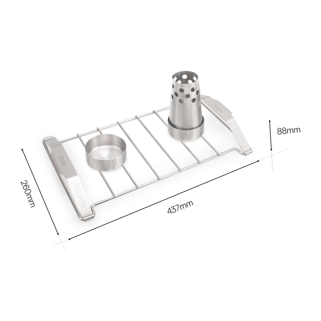 Everdure Chicken Roasting Rack Black
