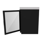 Everdure Single Door Beverage Cooler Module Black Finish Refrigerator Black