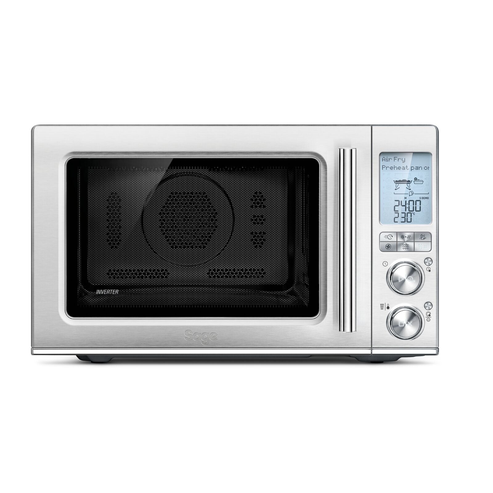 Sage SMO870BSS 3 IN 1 Microwave Oven Microwave and combioven Brushed steel