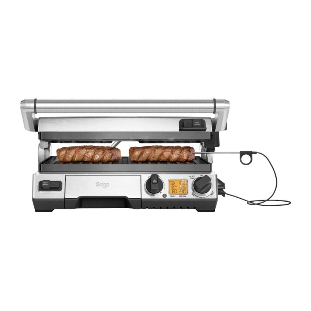 Sage SGR820BSS Grill og smørbrødgrill Børstet rustfritt stål