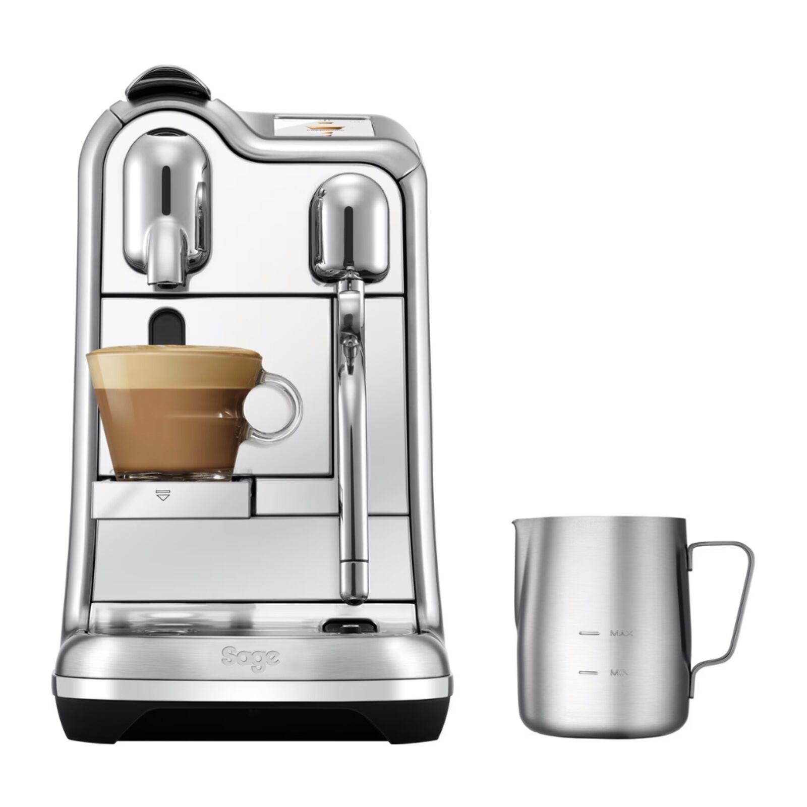 Sage SNE900BSS Kapselmaskin Borstat Rostfritt Stål