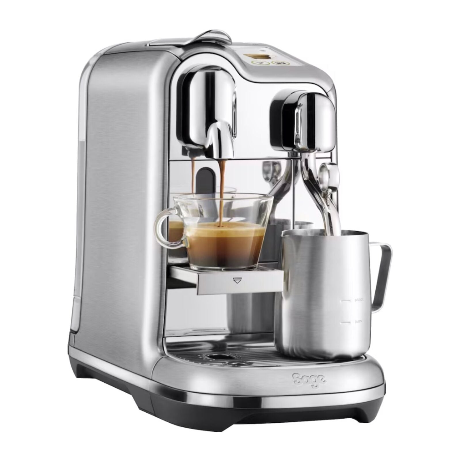 Sage SNE900BSS Kapselmaskin Borstat Rostfritt Stål