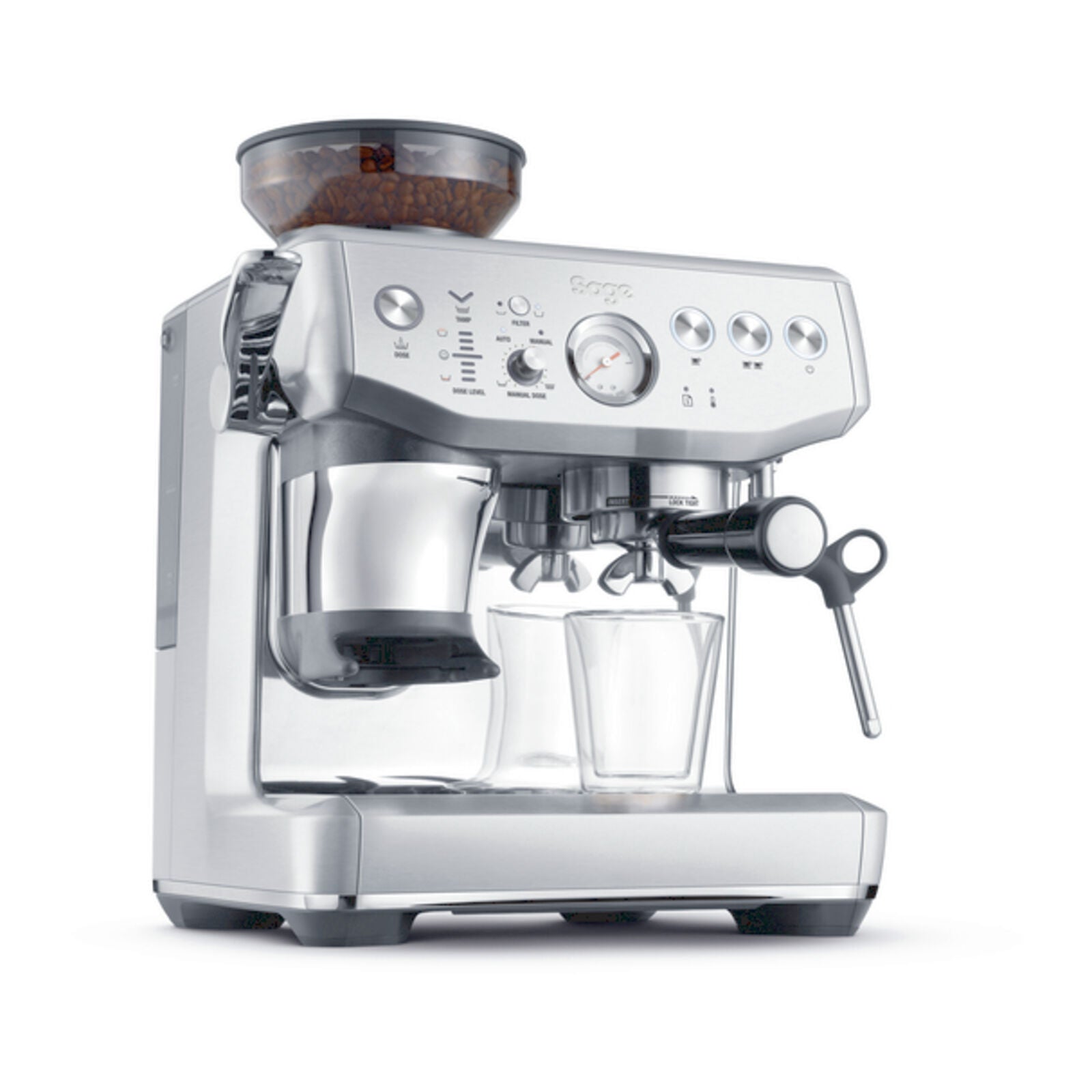 Sage SES 876 BSS Espressomaskine Børstet Rustfrit Stål