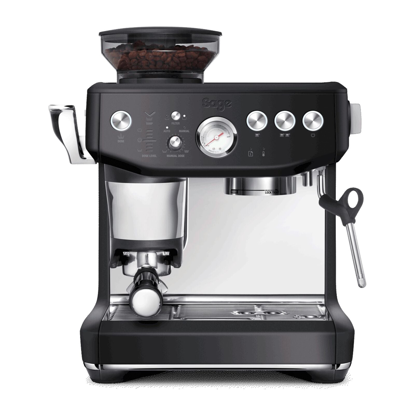 Sage SES 876 BTR Espressomaskine Sort Trøffel